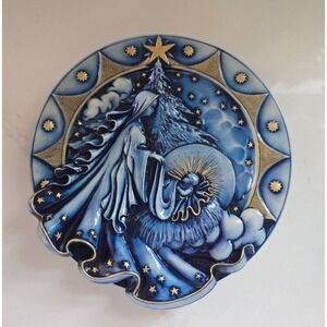 FARO Italy Nativity Collector Plate Ennio Morcaldo Alfonso Lucchesi Ed 485/2000